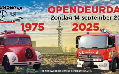 Opendeurdag Brandweerpost Brakel op 14 september